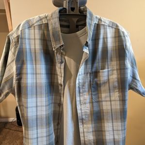 Men's Eddie Bauer Flex button down with coordinating t-shirt